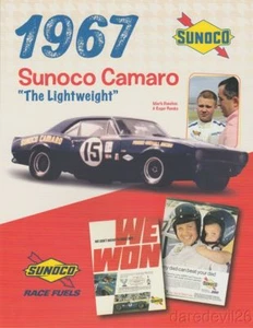 2016 Mark Donohue + Roger Penske Sunoco '67 Camaro PRI SCCA Trans Am Hero Karte - Bild 1 von 1
