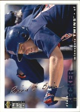 1995 (TWINS) Collector's Choice Silver Signature #491 Rich Becker