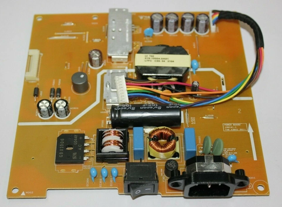 Genuine HP Power Supply Board 748.A3B01.0011 for HP Z27Q G3 27" QHD Monitor - Image 1 of 1