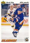 1991 92 Upper Deck French 382 Derek King   New York Islanders