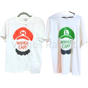 Universal Studios Japón Super Mario & Luigi Camiseta Blanca Unisex Nintendo Nueva Con Etiquetas - Imagen 1 de 21