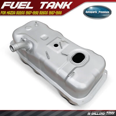 16 Gallons Fuel Tank w/ O-Ring for Mazda B2200 87-92 B2600 87-88 Standard Cab - Image 1 of 4