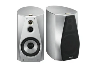 SONY SS-HA1 S Hi-Res Speaker System - Silver Compact Design Japan Import NEW - Picture 1 of 5