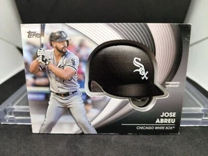 2022 Topps Commemorative Batting Helmet Jose Abreu BH-JAB MLB White Sox  - Picture 1 of 2