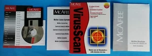 MCAFEE VIRUS SCAN - WINDOWS 95/98 - CD / FLOPPY - SOFTWARE VINTAGE - Bild 1 von 1