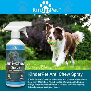 🐶 Bitter Apple Spray Dog Anti Chew Stop Biting Chewing 100% Natural 500ML 🐶