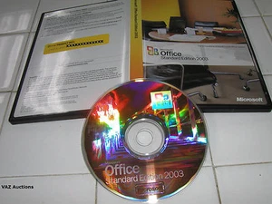 Microsoft MS Office 2003 Standard Full Retail English Version =NEW RETAIL BOX= - Picture 1 of 2