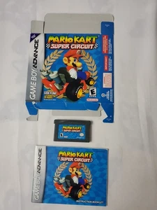 Mario Kart: Super Circuit (Gameboy Advance GBA Boy) Completo CIB Autentico - Foto 1 di 6
