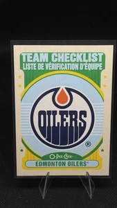 2021-22 O-Pee-Chee Team Checklist Retro Edmonton Oilers #562 - Picture 1 of 2