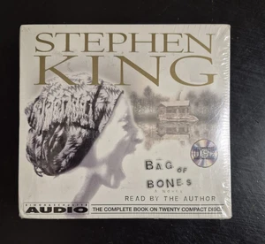 NEW Bag of Bones by Stephen King (Unabridged CD Audio)factory sealed - Foto 1 di 2