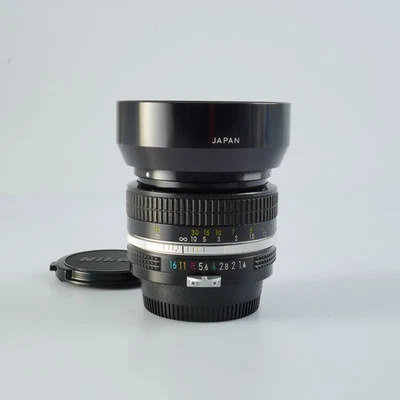 EXCELLENT Nikon NIKKOR Non Ai 50mm F/1.4 Prime Lens - Image 1 of 4