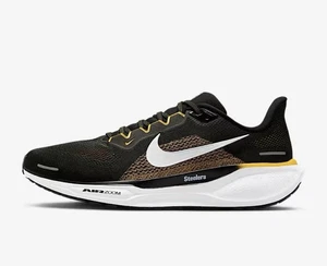 Scarpe Nike Air Zoom Pegasus 41 Pittsburgh Steelers da uomo taglia 10 FZ5097-001 - Foto 1 di 6