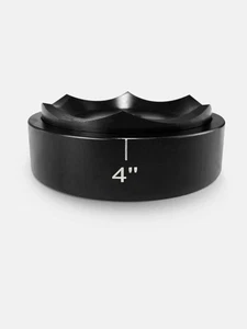 4" Conduit Punch and Die for Hydraulic Knockout Driver - 4.54" Actual Black - Picture 1 of 6