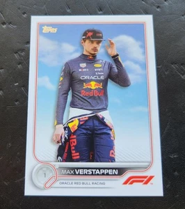2022 Formila 1 Topps Flagship Base Max Verstappen #2 F1 Red Bull - Picture 1 of 2