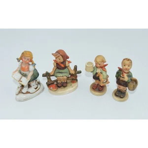 LOTE MARCADO FIGURA COLECCIONABLE HUMMEL GOEBEL DE COLECCIÓN CON ALEMANIA X-4 LEER - Imagen 1 de 8