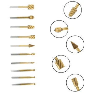 Wood For Metal Grind Drill Bit Woodworking High Speed Steel Rotary Burr - Picture 1 of 12