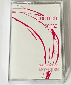COMMON SENSE RESURRECTION 1994 ADVANCE PROMO CASSETTE TAPE RAP HIPHOP NO ID 90S - Picture 1 of 12