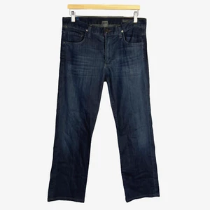 Citizens of Humanity Jeans Men's 32x29 Blue Dark Wash Denim Straight USA Made - Picture 1 of 17