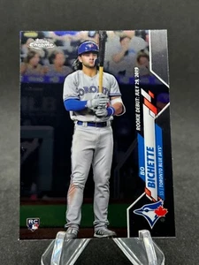 2020 Topps Chrome Update Bo Bichette Rookie Card Debut RC #U-51 Blue Jays - Picture 1 of 2