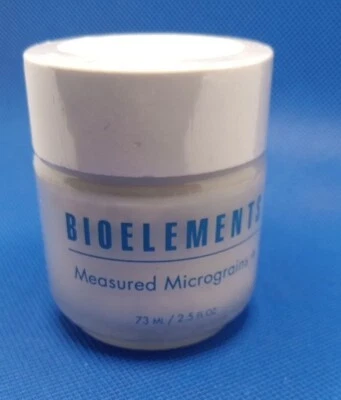 BIOELEMENTS Measured Micrograins Multi-Action Scrub ~ All Skin 2.5oz Sealed. - Image 1 of 3