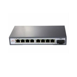 9 Port PoE Switch 10/100M 4PoE Ports Fiber Uplink Port 120W 1.6Gbps IEEE802.3at - Picture 1 of 2