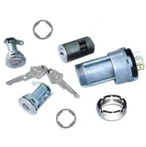 Ignition Switch - Bezel - Matched Ign & Door Locks Set for 1969 MoPar A-Body - Picture 1 of 1