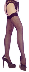 Classified Black Fishnet Stockings One Size Hosiery New in Sealed pack