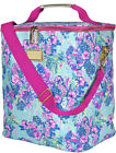 NWT Lilly Pulitzer Insulated Wine Carrier Cooler Bag Canvas Neon Beach You To It