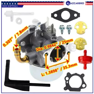 Carburetor For Troy-Bilt generator w/ 120312-0145-E1 briggs engine - Picture 1 of 12