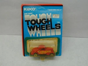 Vintage KIDCO TUFF WHEELS 1937 CHEVROLET COUPE HOT ROD CITY #118 MOC PLAYART - Picture 1 of 2