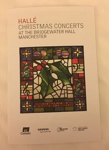 Halle Christmas Concerts @ The Bridgewater Hall Manchester Promotional Flyer - Picture 1 of 3
