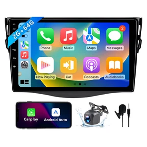 9 Zoll Android 13 Autoradio Radio kompatibel mit Toyota RAV4 (2006-2012) - Bild 1 von 8