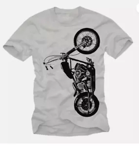 Motorcycle T-Shirt Mens Biker Gift Men Rocker Motif Davidson S-XXXXXL - Picture 1 of 1