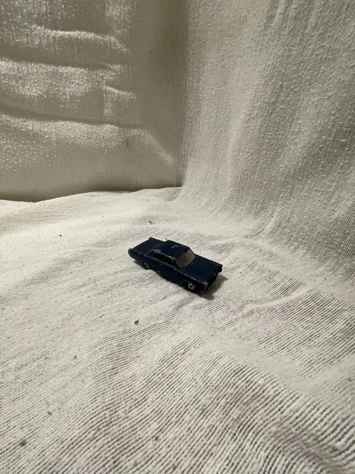 1970 Pontiac GP Sports Coupe Matchbox No. 22 Metallic Blue Rare - Image 1 of 3