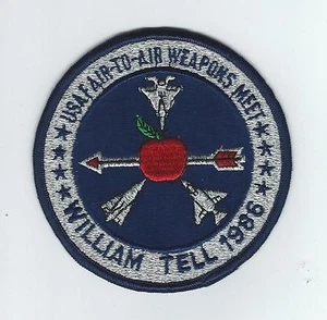 1986 WILLIAM TELL MEET#1(F-106) patch - Picture 1 of 1