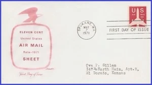 USA3 #C78 ADDR ARTMASTER FDC Jet Airliner - Bild 1 von 1