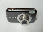 Fujifilm Finepix Jv110 Digital Camera Black 8Gb Sd Card Battery Cover Broken