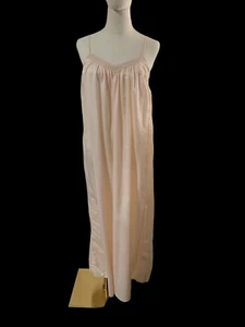 Vintage Givenchy Intimite Paris Pink Pastel Nightie Nightgown Lingerie Negligee - Picture 1 of 11