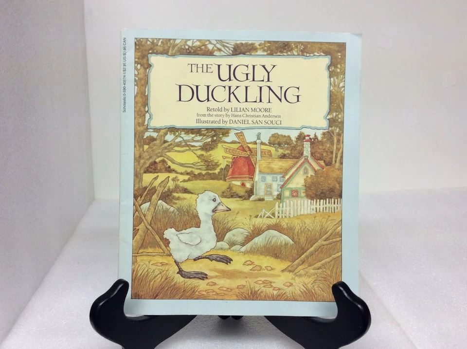 The Ugly Duckling  by Lilian Moore (1987 First Scholastic Printing Paperback - Image 1 of 4