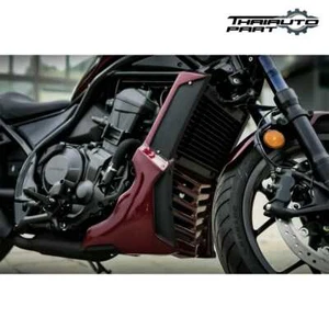 RED UNDER FAIRING COVER BELLY PAN ENGINE FOR HONDA REBEL CMX 1100 2020-24 - Picture 1 of 11