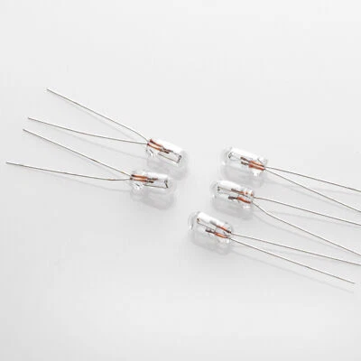 PAP AUDIO PARTS 5 x 12V 40mA / Bombilla de bombilla / Bombilla de lámpara en miniatura T1 3mm x 7mm