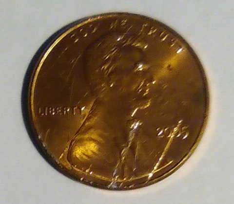 2005 Lincoln Penny NMM Cover