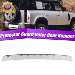 For Land Rover Defender 2020-24 Steel Rear Protector Sill Scuff Guard Plate trim - Picture 1 of 13