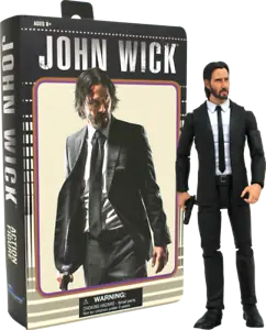 John Wick - John Wick SDCC 2022 Exclusive VHS Action Figure-Diamond Select To... - Picture 1 of 1