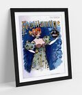 FRENCH FEUILLANTINE ALCOHOL ADVERT ART DECO -FRAMED WALL ART POSTER PAPER PRINT