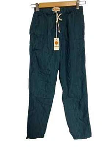 Mollusk California Indigo Ikat Blue Farmer Dave Pants Size S Beach Jogger NEW - Picture 1 of 8