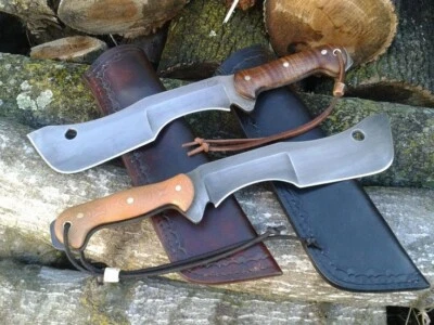 OUTDOOR HUNTING MACHETES FULLY FUNCTIONAL SURVIVAL KNIVES CAMPING TOOL+SHEATH - Image 1 of 3