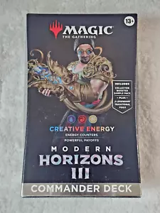 Creative Energy - Modern Horizons 3 Precon Deck - Sealed MH3 Commander - MTG NEW - Picture 1 of 6