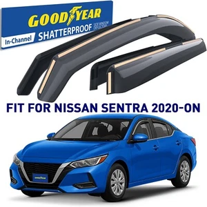 Rain Guards Vent Visors Shade for 2020-2025 Nissan Sentra - Foto 1 di 7