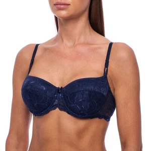 Sexy Balconette Push Up Demi Underwire Lace T-Shirt Shelf Plus Size Bra - Picture 1 of 35